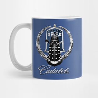 Cadalek in Tardis Blue Mug